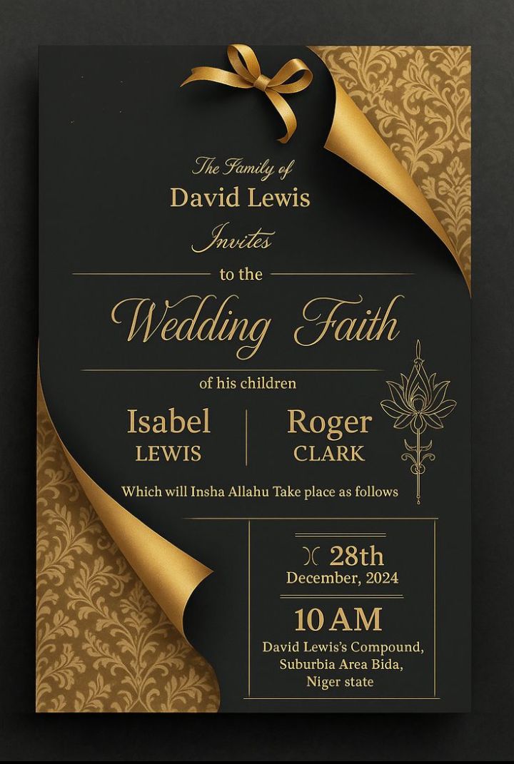 Invitation card 